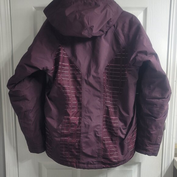 #347 Helly Hansen Purple Snow Winter Jacket sz M - Picture 4 of 5